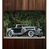 Металлическая табличка Duesenberg J Convertible Coupe SWB by Murphy